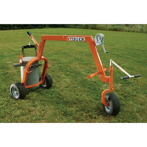 Utility Transformer Dolly with Winch