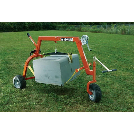 Utility Transformer Dolly with Winch