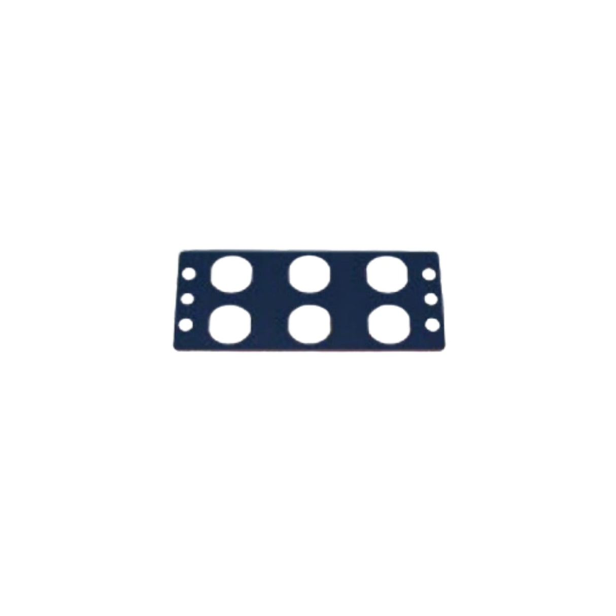 MDS L-type bulkhead plate, 6 position 8.5mm, 1-slot, Dura-Line 20003849