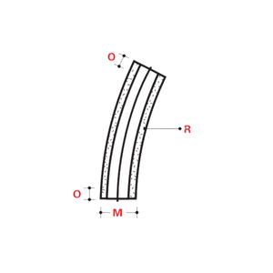 XW 22-1/2° STANDARD RADIUS ELBOWS - BELOW GROUND