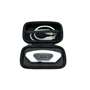 Keeper Personal Voltage and Current Detector in a protective case, designed for 50V to 500kV detection with proximity alerts.