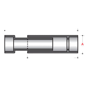 SINGLE EXPANSION JOINT SOCKET X SOCKET, NO O-RING (XW) - ABOVE GROUND