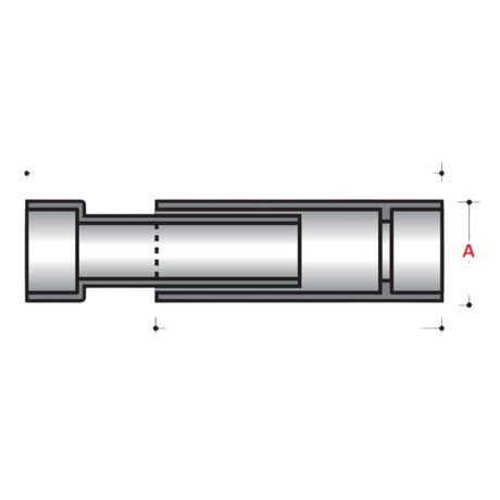 SINGLE EXPANSION JOINT SOCKET X SOCKET, NO O-RING (XW) - ABOVE GROUND