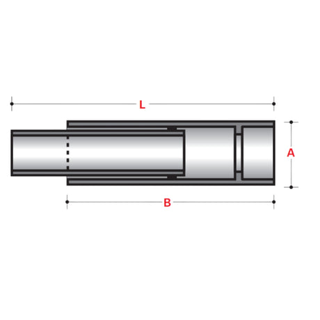 SINGLE EXPANSION JOINT SOCKET X SPIGOT WITH O-RING (ID) - ABOVE GROUND