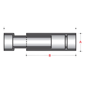 SINGLE EXPANSION JOINT SOCKET X SOCKET, NO O-RING (ID) - ABOVE GROUND