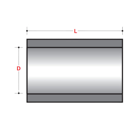 SLEEVE COUPLING (ID) - ABOVE GROUND