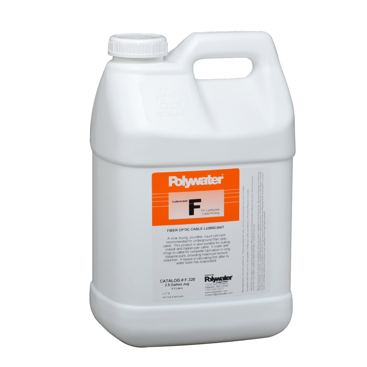 Polywater Lubricant F - Multiple Sizes