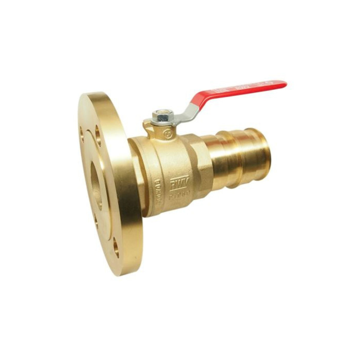 Hydronic PEX ball valve from the 5019AB series with F1960 connection and flange for reliable plumbing applications.