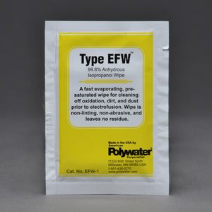 Polywater EFW Alcohol Cleaning Wipe-Utility Pipe Supply