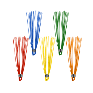Color-Coded Marking Whiskers | 6" Poly Whisker Markers