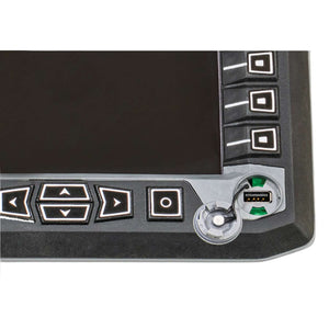 APS75 hydraulic cable puller control display with protected USB port