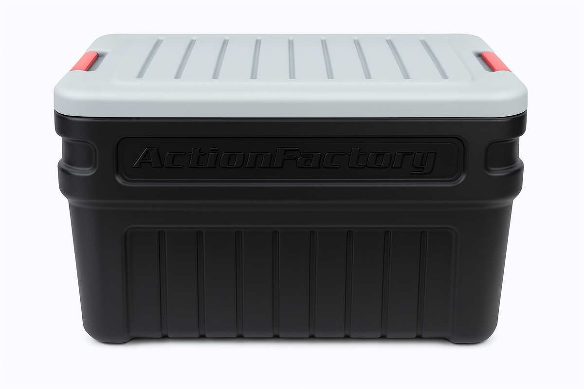 Condux Mini-Blower/Pusher Job Box with fiber optic cable installation accessories