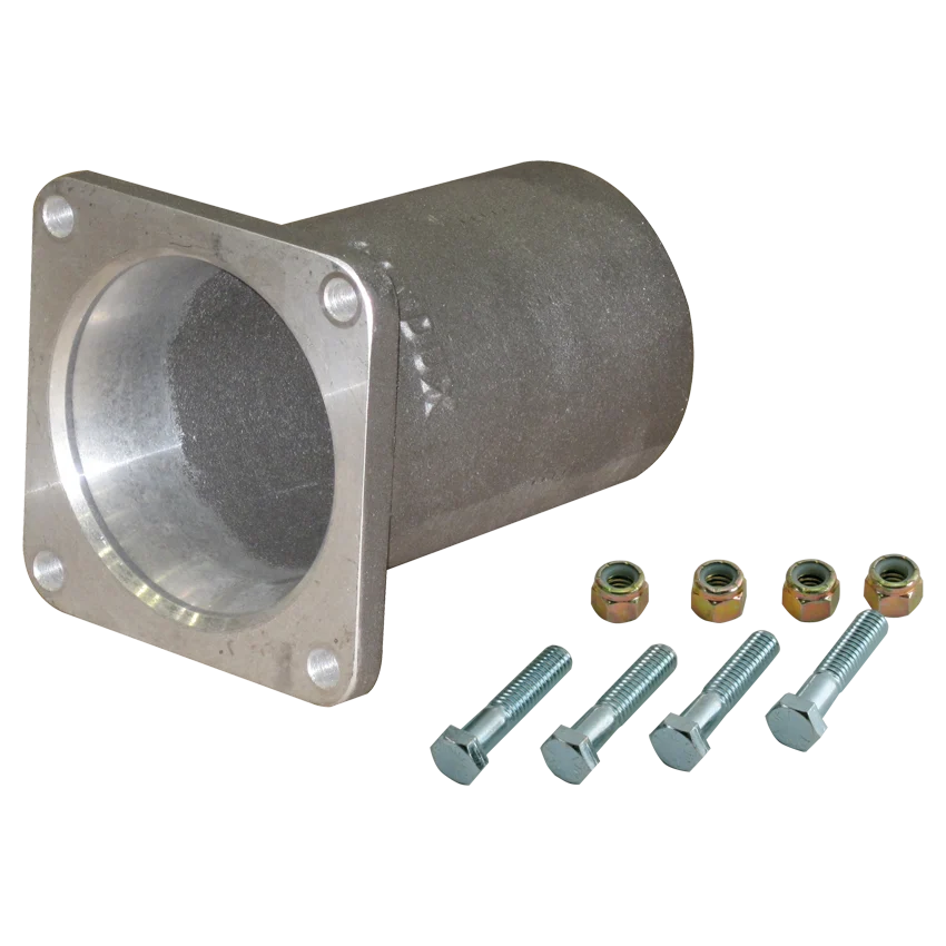 Condux aluminum replacement duct adapter with mounting bolts