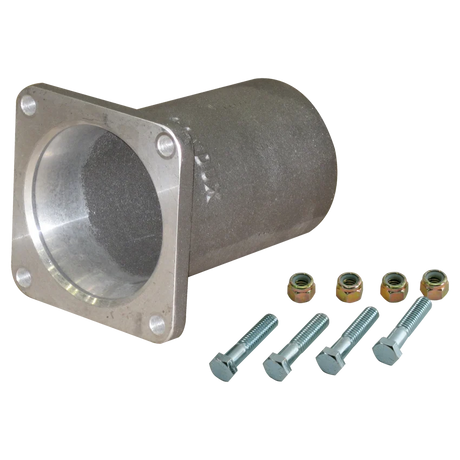 Condux aluminum replacement duct adapter with mounting bolts