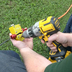 Jameson Fiber Driver Kit | Drill-Driven Flat Drop Installer | 300'+ Push