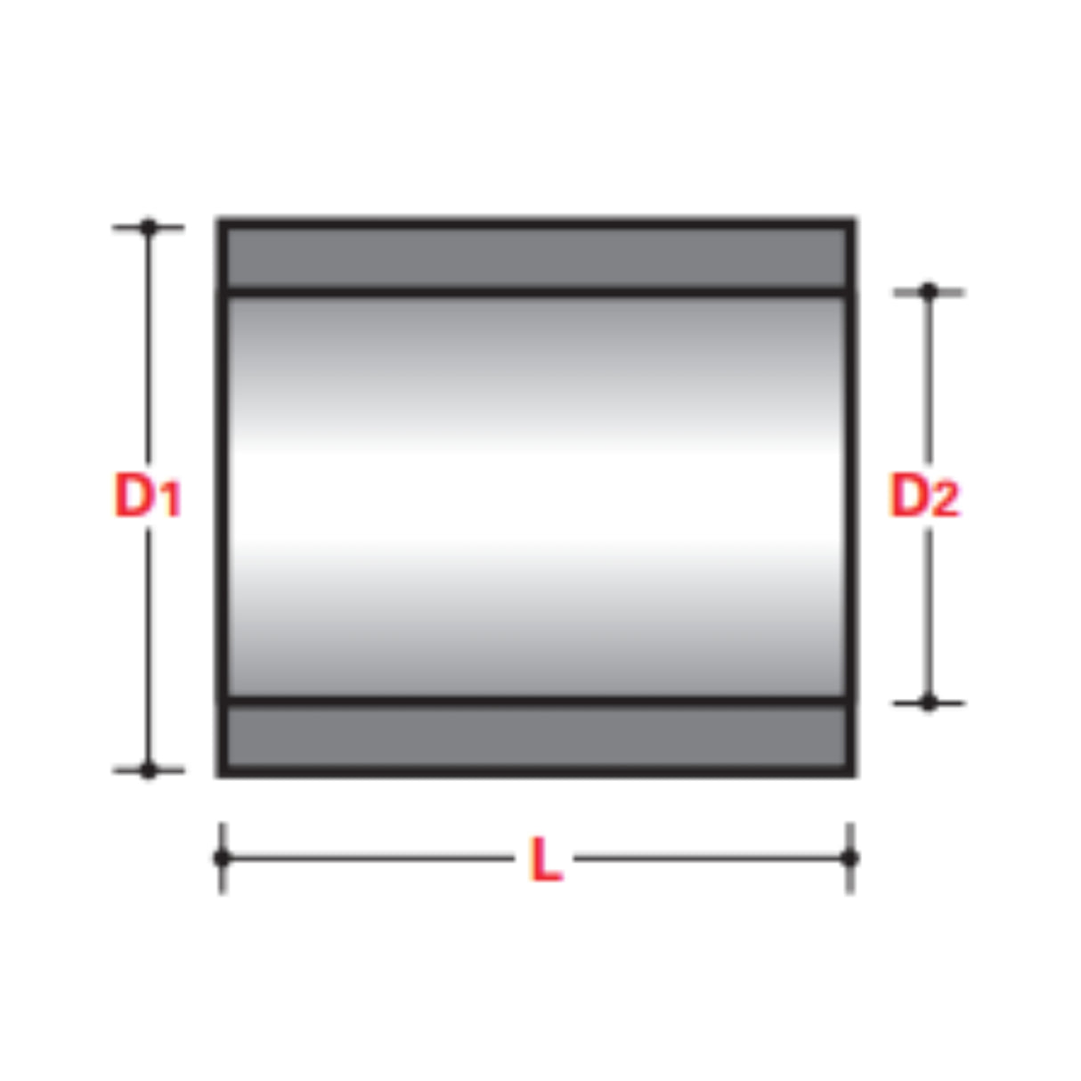 CONDUIT BODIES (XW) REDUCING BUSHINGS -  BELOW GROUND