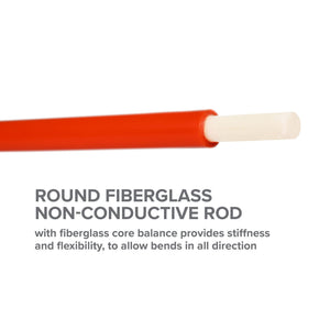 Jameson 3/8" Fiberglass Duct Rodder | Good Buddy Series | 300'–1000'