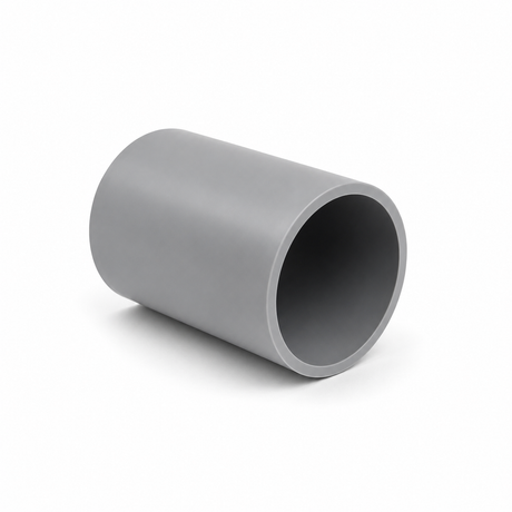 Schedule 40 & 80 PVC standard coupling, gray