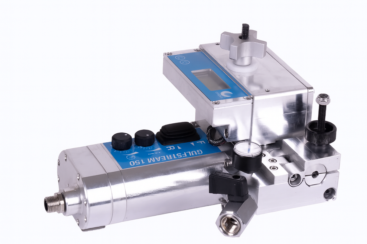 Gulfstream 150 Micro Fiber Blower Standard Kit featuring a compact design with control knobs and a digital display.