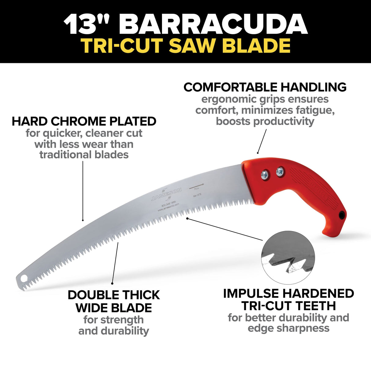 Jameson JE-6PKG-8 kit — PS-4FS folding pole saw