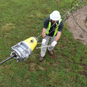Jameson CL-TR22 Spinner-2 Cable Lasher | 3" Bundle Capacity | Aerial Cable Lashing Tool