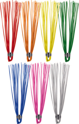 Color-Coded Marking Whiskers | 6" Poly Whisker Markers