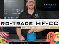 Tracer Wire | HF-CCS Copper Clad Steel | PE30 & PE45 | Direct Burial HDPE