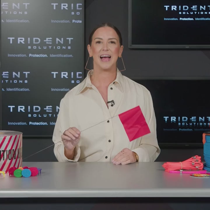 Marking Flags | Utility, Landscaping & Surveying | Solid & Custom Printed Options