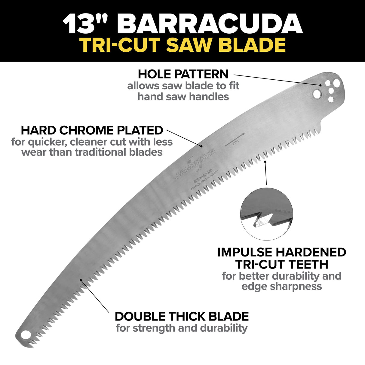 Jameson JE-6PKG-2 foam core fiberglass pole close-up