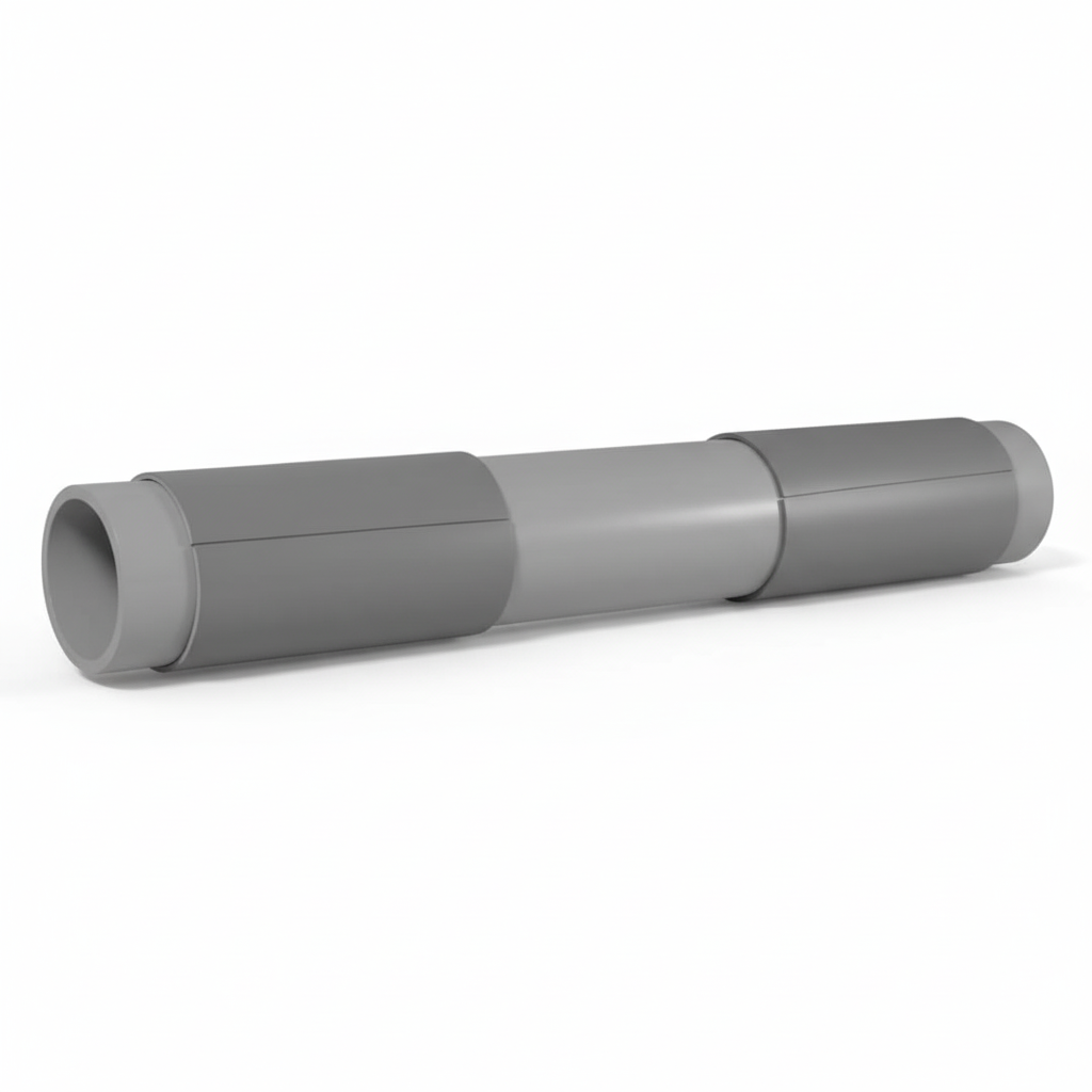 Split Kit Type C telephone duct repair section with pre-installed couplings
