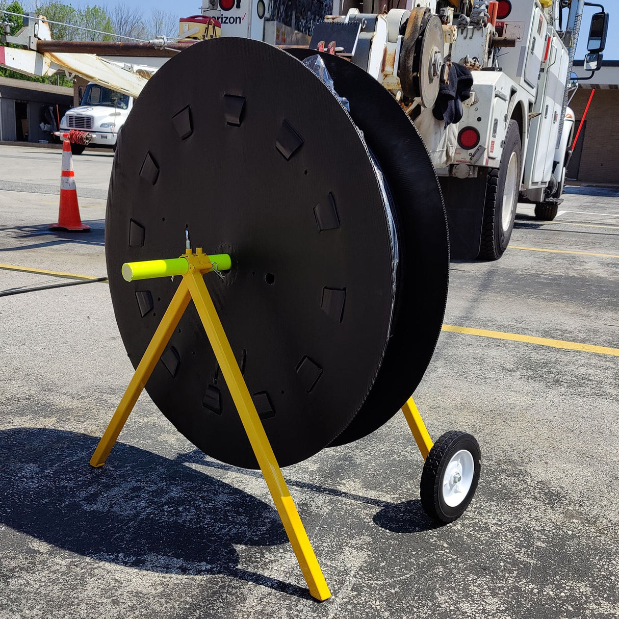 Jameson RB-36 Spool Mule | Collapsible Spool Stand | 36" Capacity | 100 lb Load