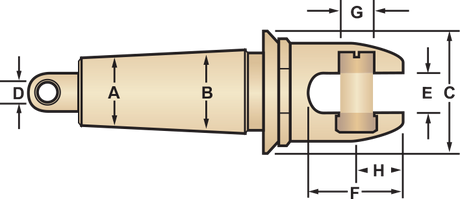 Swivel Head Innerduct Pulling Eye