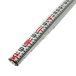 Jameson TP-125N oval measuring pole English scale detail