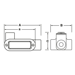 Form 8 Stainless Steel Conduit Bodies - X