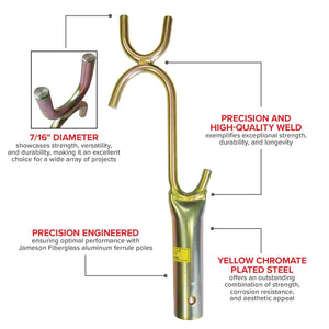 Jameson JE-6PKG-8 kit — PS-3PG pole grip